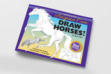 Equestrian Art Book Anyone Can Draw Horses