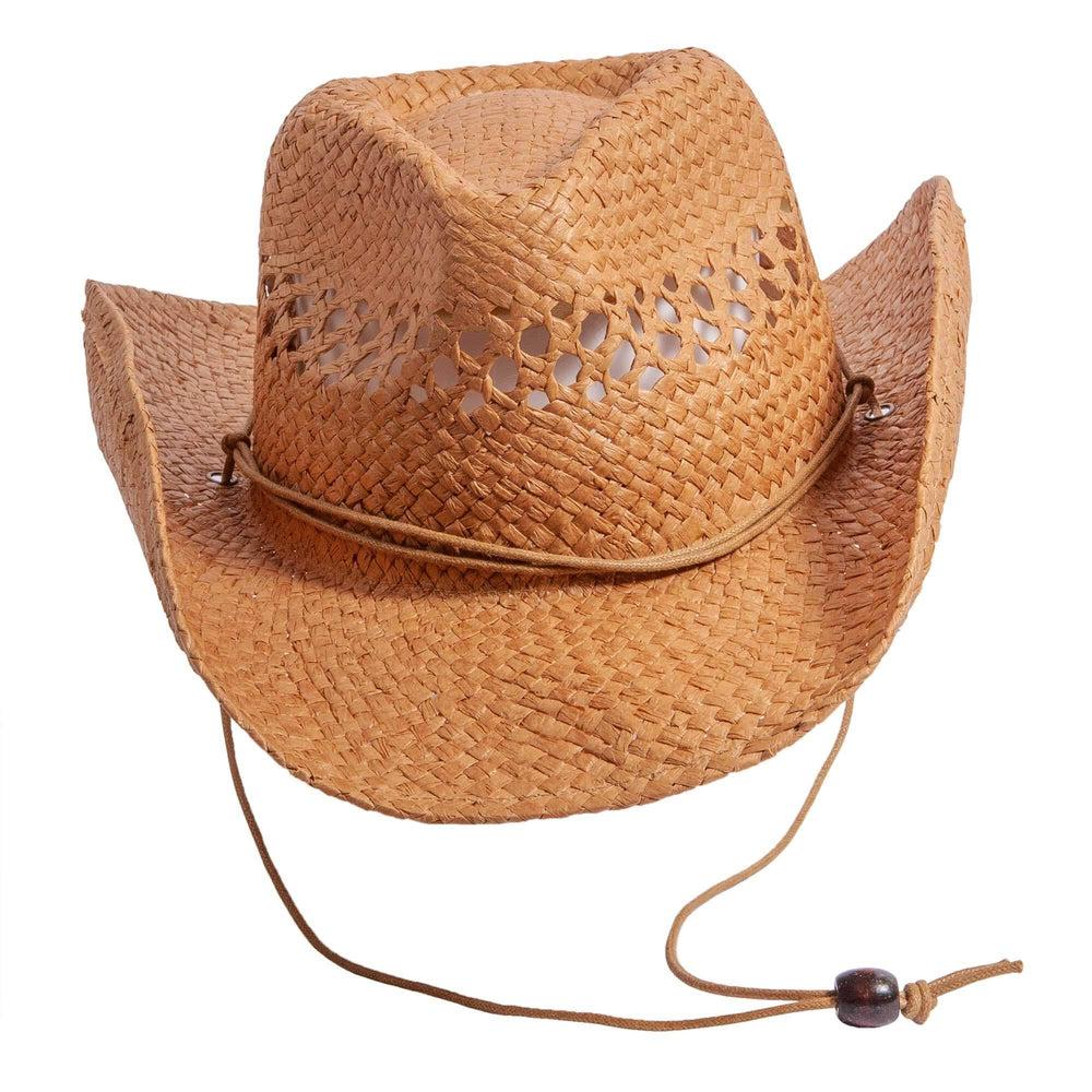 American Hat Makers - Carly - Straw Sun Hat back