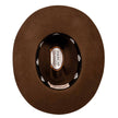 American Hat Makers Cattleman Felt Cowboy Hat with Cowboy Hat Band