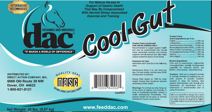 dac® Cool Gut Digestion Supplement - 5 Lb