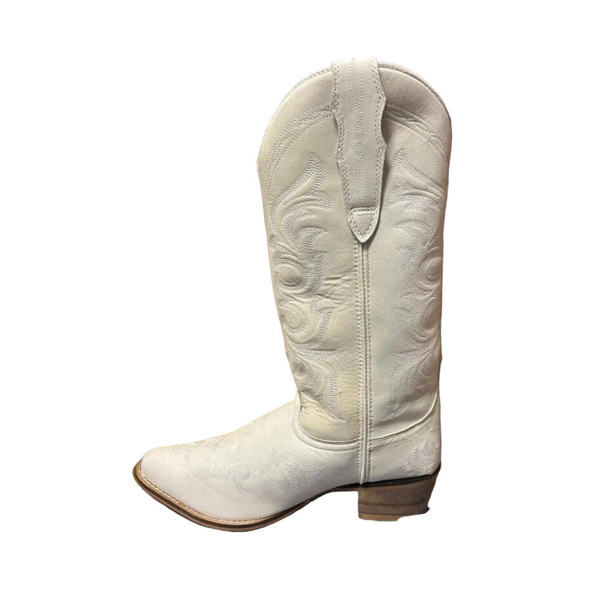 KHS-E Women's Snip Toe Paris Embroidered Western Boot