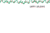 Horse Christmas Card - Horse Shoes
