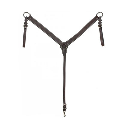 Tabelo Western Breast Collar dark oil
