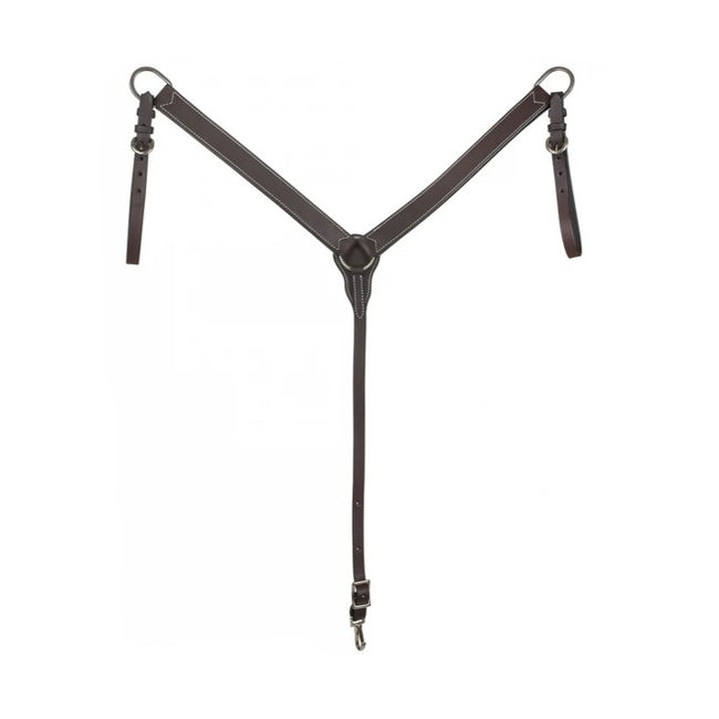 Tabelo Western Breast Collar dark oil