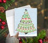 Horse Christmas Card - Horse Shoes