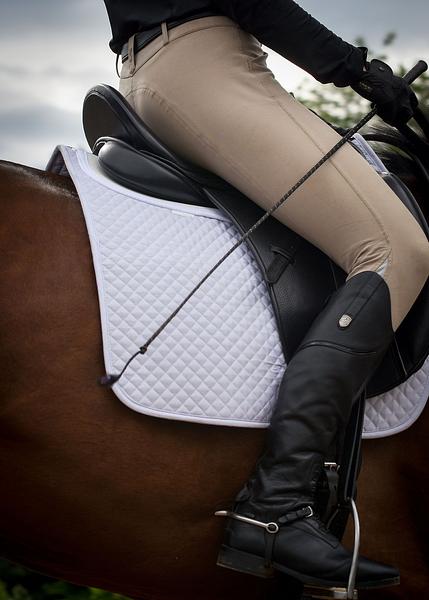 Quilted Cotton Square Dressage Pad