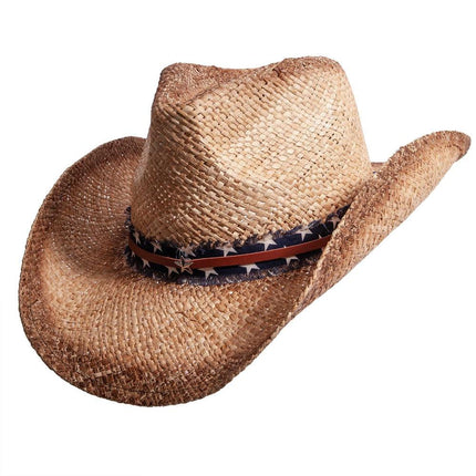 American Hat Makers - Dusty - Straw Cowboy Sun Hat