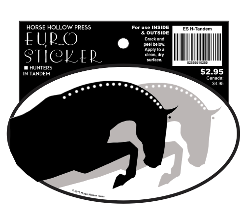 HHP Assorted Horse Oval Stickers
