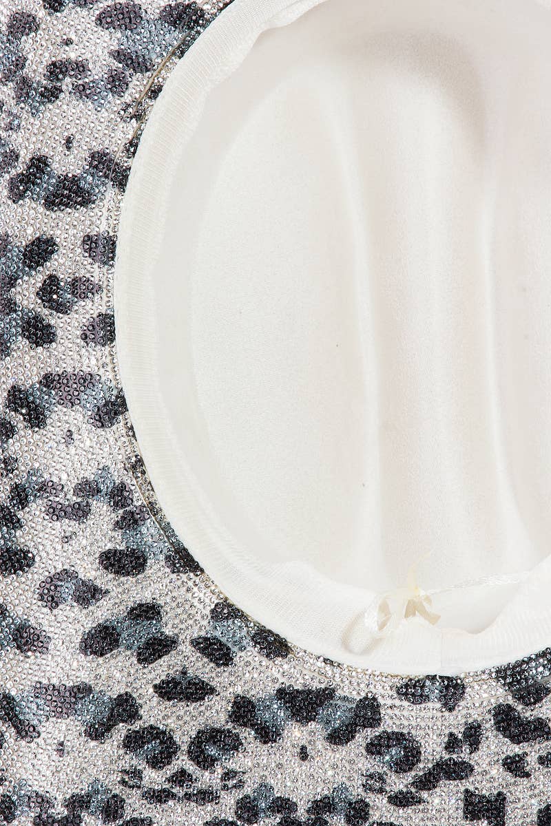 Pave Animal Print Rhinestone Cowboy Hat