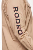 Rodeo Embroidered Logo Shirt - Khaki