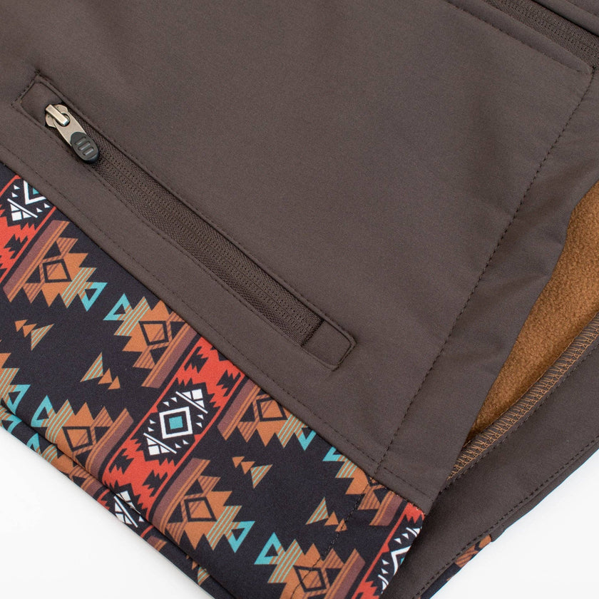 Rodeo Clothing Women's Softshell Fleece-Lined Jacket