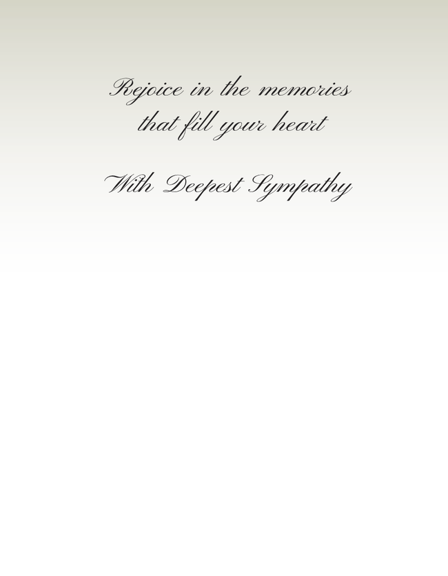 Sympathy Greeting Card - Thinking of You