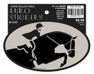 Horse Hollow Press - Oval Equestrian Horse Sticker: Rider