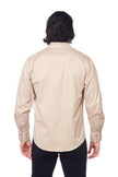 Rodeo Clothing - Men's Western Solid Twill Long Sleeves Snap Button Shirt