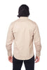 Rodeo Clothing - Men's Western Solid Twill Long Sleeves Snap Button Shirt