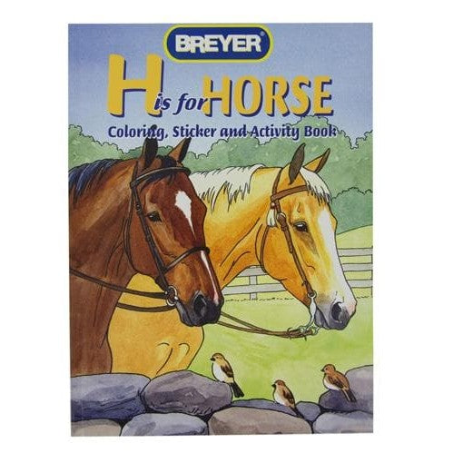 BREYER Coloring, Sticker & Activity Book front cover