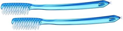 Extra Firm Small Scrub Brush with handle
