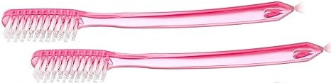 Extra Firm Small Scrub Brush with handle
