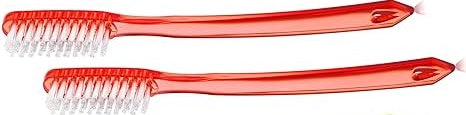 Extra Firm Small Scrub Brush with handle