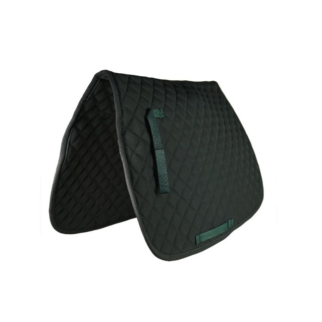hunter green Gatsby® Basic All-Purpose Saddle Pad with straps