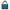 Weaver Slow Feed Hay Bag with black straps and hurricane blue top section on a white background
