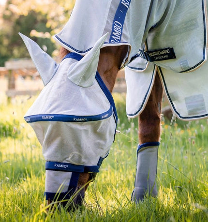 uv horse fly mask model