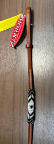 SIT 4ft Leather Over & Under Whip