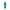 Insulated Water Bottle with a white  Horse - turquoise