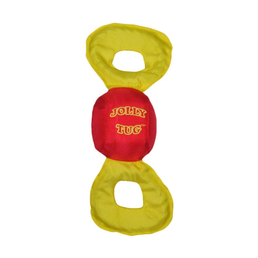Jolly Pets Tug red and yellow