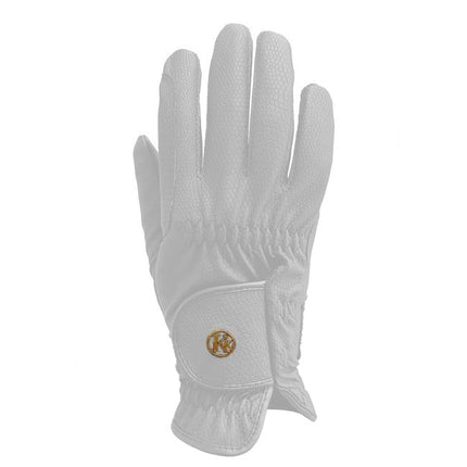 Kunkle Premium Show Glove white right hand top view