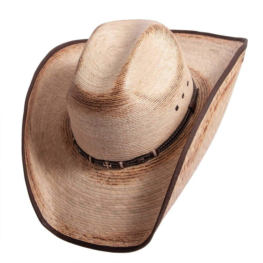 American Hat Makers Lucas - Straw Cowboy Hat Top