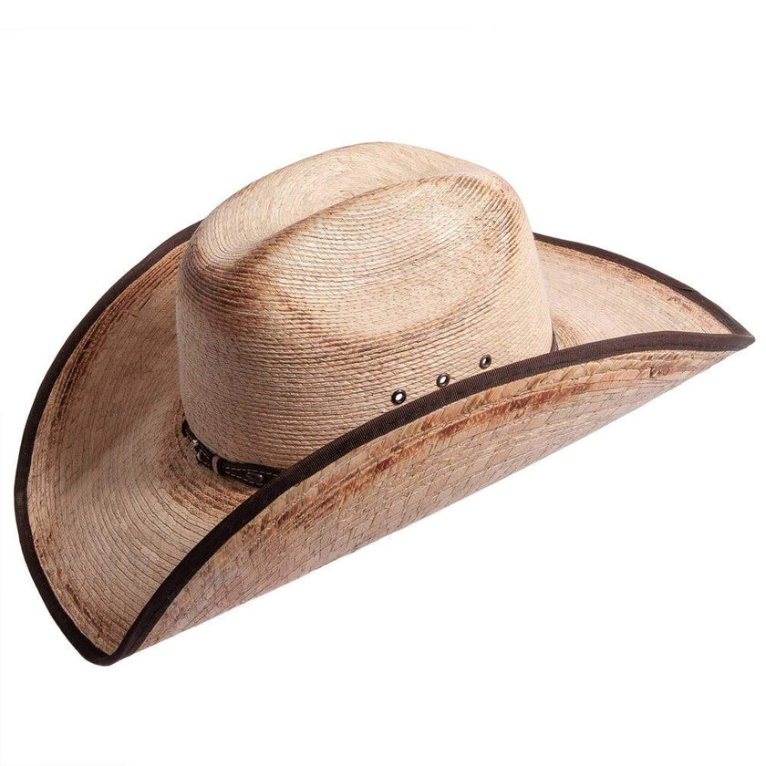 American Hat Makers Lucas - Straw Cowboy Hat Side