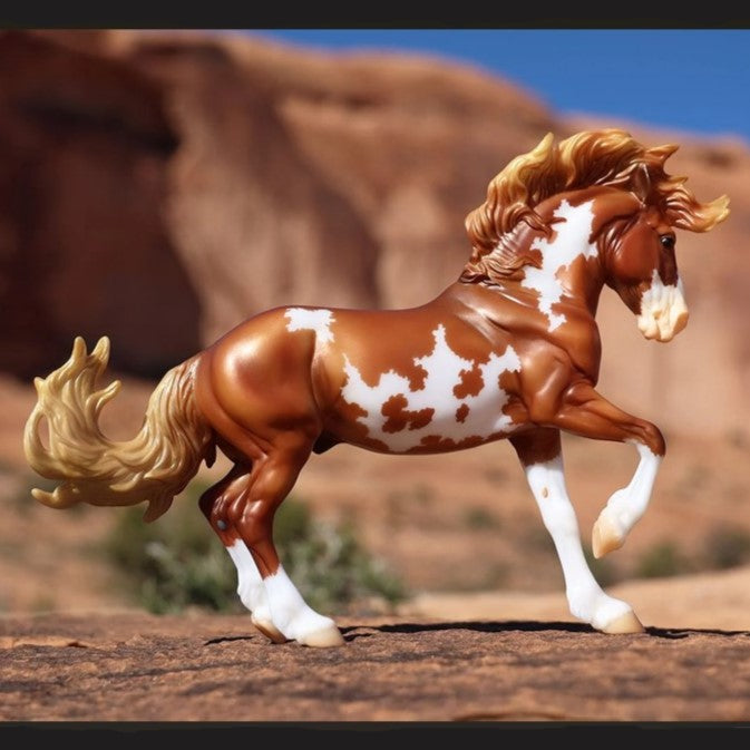 BREYER Mojave model horse right side