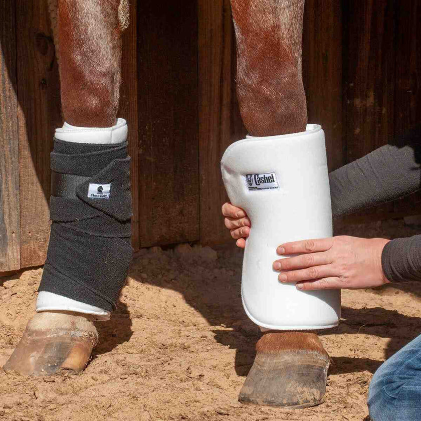 No Bow White Bandage Wrap