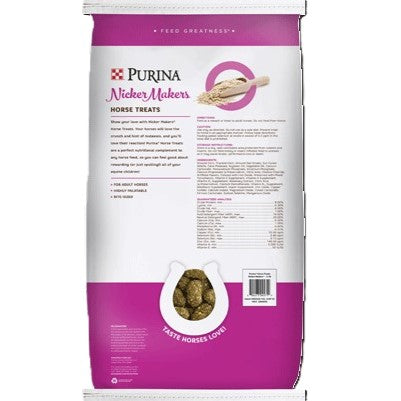 Purina® Nicker Makers® Horse Treats Back