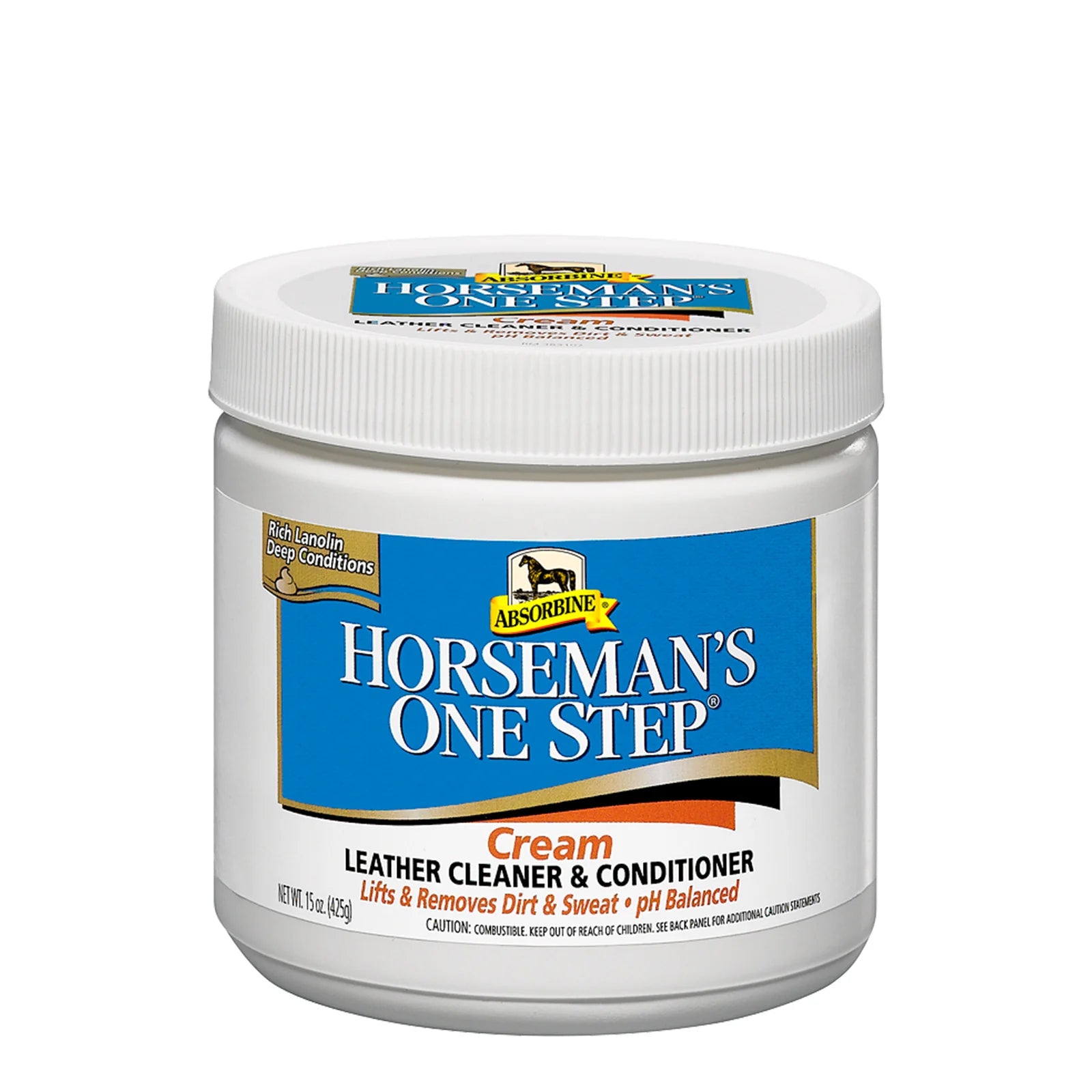 Absorbine® Horseman’s One Step® Cream Leather Cleaner & Conditioner