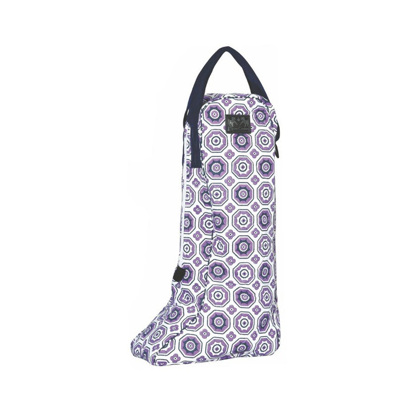 Equine Couture Kelsey Equestrian Boot Bag Purple