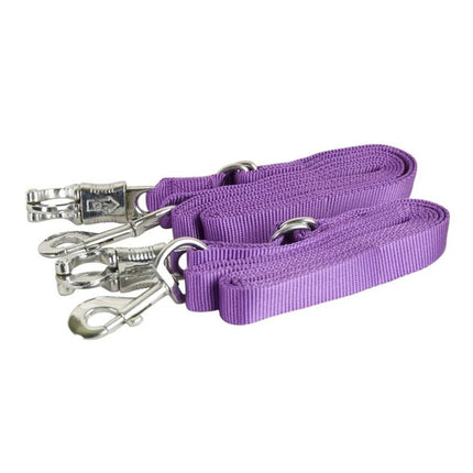 Cross Ties with Panic Snap purple