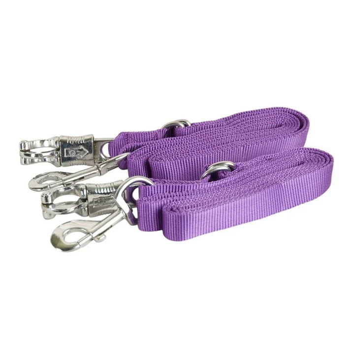 Cross Ties with Panic Snap purple