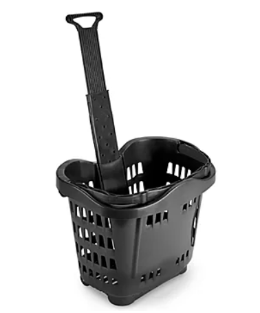 Rolling Basket - Black