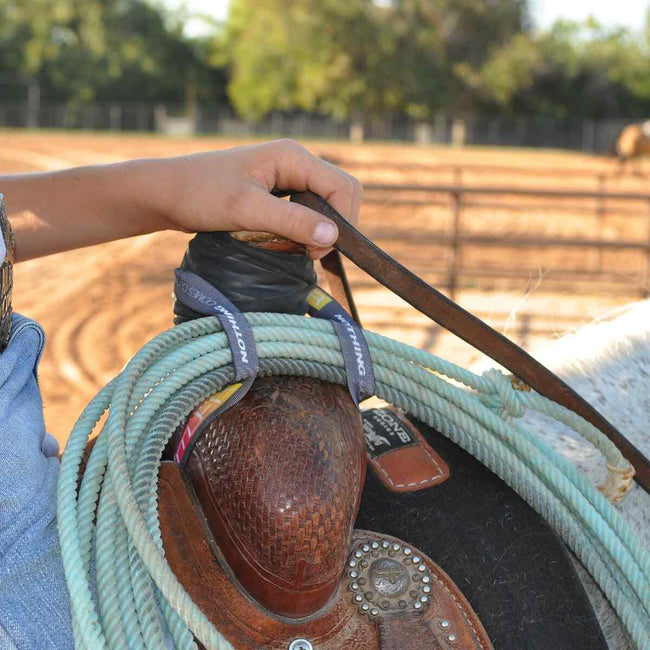 Rattler
Elastic Rope Strap shown on saddle