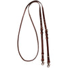 Adjustable Roping Rein Buckle and Keeper Ends