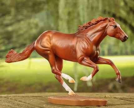 BREYER Secretariat horse galloping 