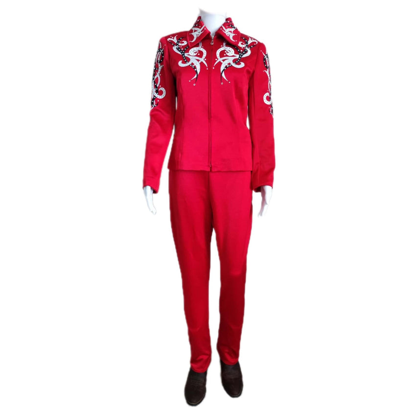 showmanship outfit red top and bottom