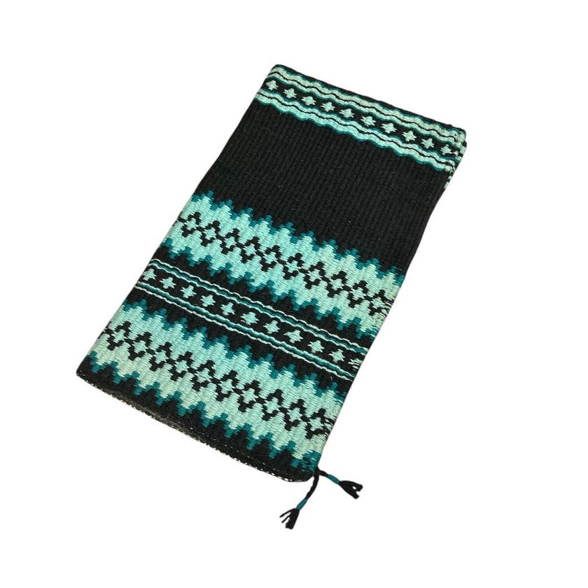 KHS-C Custom Saddle Blanket Teal/Black
