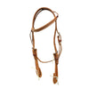 SIT Browband Headstall Hand Tooled Basket