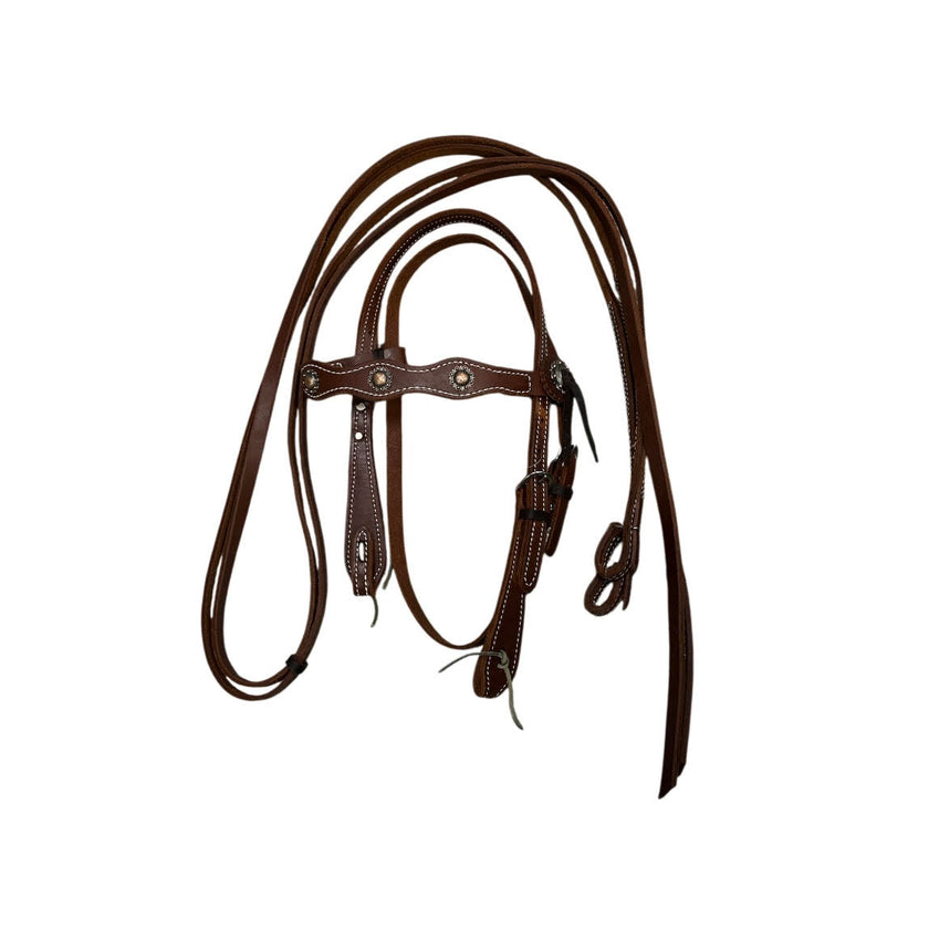 SIT Tri Scalloped Browband Headstall