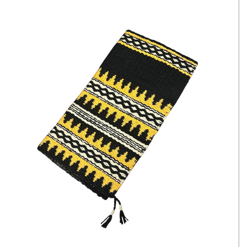 KHS-C Custom Saddle Blanket yellow/black