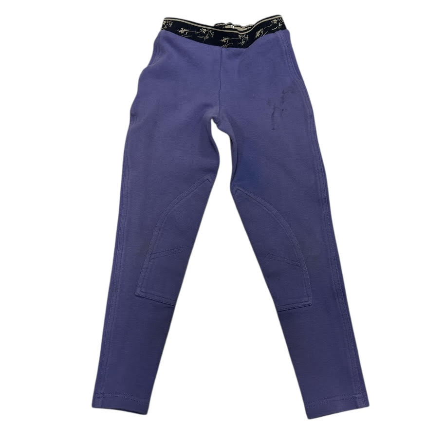 KHS-E kids 18 Purple Knee Patch Tight