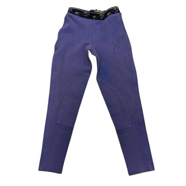 KHS-E kids 18 Purple Knee Patch Tight